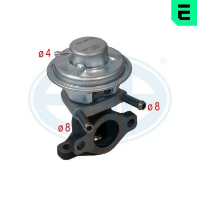 Bilde av ERA 555208 EGR Ventil pneumatisk med tetning FIAT: Ducato III Flatvogn lastebil / Chassis, Van, Minibuss