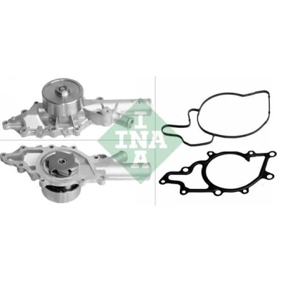 Bilde av INA 538 0208 10 Vannpumpe for vifteremdrift MERCEDES BENZ: C Klasse Sedan, E T modell, modell