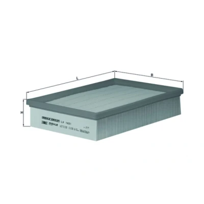 Bilde av MAHLE ORIGINAL LX 1821 Luftfilter 58,0 200 274,0, 275,0, 274, 275,0 Filterinnsats