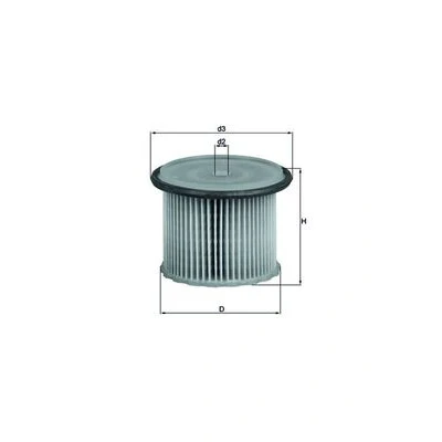 Bilde av Drivstoffilter MAHLE ORIGINAL KX 63/1