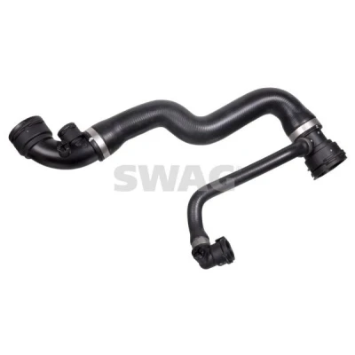 Bilde av SWAG 20 93 7461 Radiatorslange øvre venstre EPDM (etyl propylen dien gummi) med hurtigkoplinger BMW: 3 Touring, Coupé, Sedan