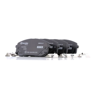 Bilde av BREMBO P 30 056X Bremseklosser med akustisk slitasjevarsel antihyle blikk tilbehør KIA: Sportage III, SOUL 2, cee‘d II Hatchback