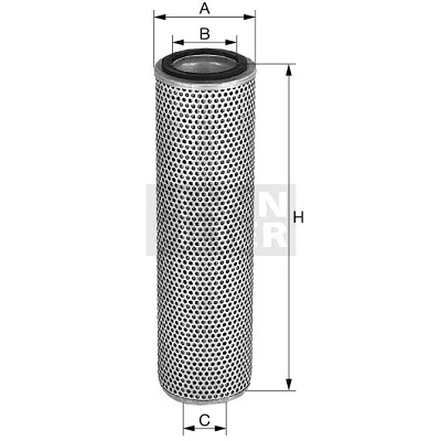 Bilde av MANN FILTER HD 15 174/1 x Filter, arbeidshydraulikk 150