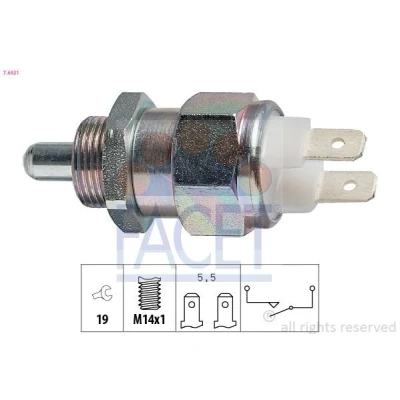 Bilde av FACET 7.6021 Bryter, ryggelys Made in Italy OE Equivalent