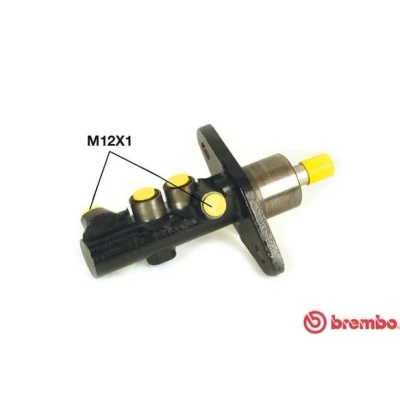 Bilde av BREMBO M 24 012 Hovedsylinder 22,2 Støpejern 12 x 1 (2) for kjøretøy med ABS