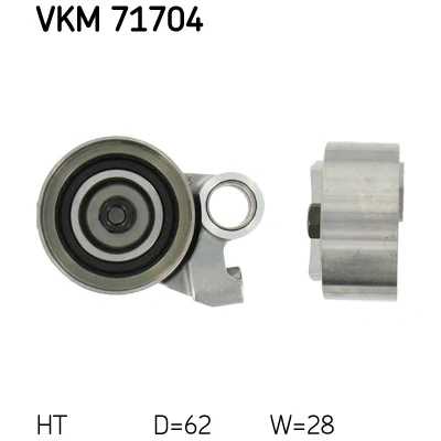 Bilde av Strammehjul, registerreim SKF VKM 71704