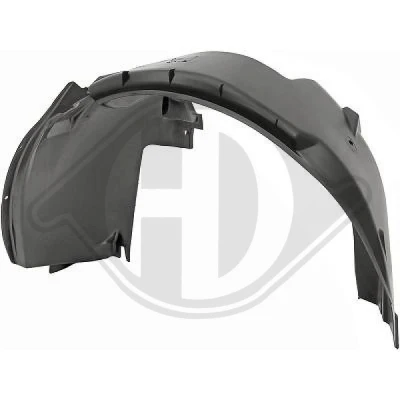 Bilde av DIEDERICHS 3463409 Hjulbue Priority Parts foran venstre FIAT: Linea (323, 110) 1.6, 1.3 D Multijet, 1.4, 1.4 T Jet, 1.6 Multijet 2007