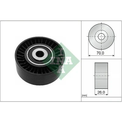 Bilde av INA 532 0544 10 Styrerulle FORD: MONDEO 4 Turnier, S Max Mk1, LAND ROVER: Freelander 2 SUV, Van