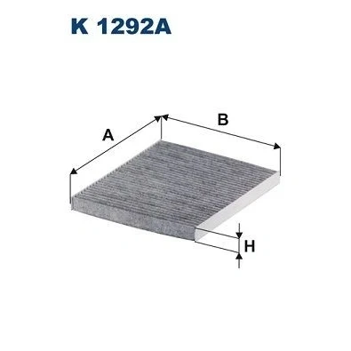 Bilde av FILTRON K 1292A Kupéfilter Karbonfilter 230 200 20 ALFA ROMEO: Giulietta Hatchback