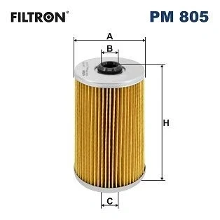 Bilde av FILTRON PM 805 Drivstoffilter Filterinnsats MERCEDES BENZ: S Klasse Sedan