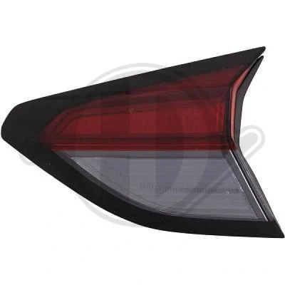 Bilde av Baklys, Høyre Diederichs 1816096 opel corsa f, f skåp/halvkombi OE 9830096180