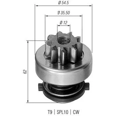 Bilde av MAGNETI MARELLI 940113020282 Lite tannhjul, starter