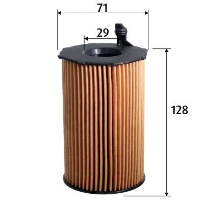 Bilde av VALEO 586638 Oljefilter Filterinnsats AUDI: A4 B8 Avant, A6 C7 Q5, PORSCHE: Cayenne, Panamera, Macan, VOLKSWAGEN: Touareg II