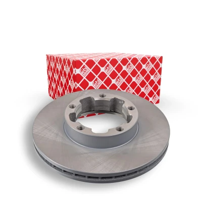 Bilde av FEBI BILSTEIN 108605 Bremseskiver framaksel 263 24 5 118 innvendig ventilert belagt NISSAN: Cabstar E Flatvogn lastebil / Chassis