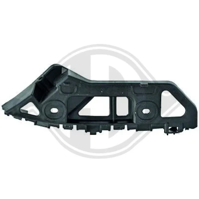 Bilde av Holder, støtfanger, Foran høyre vw caddy minibus, minivan iii, skåp/stor limousine iii OE 2K5807184