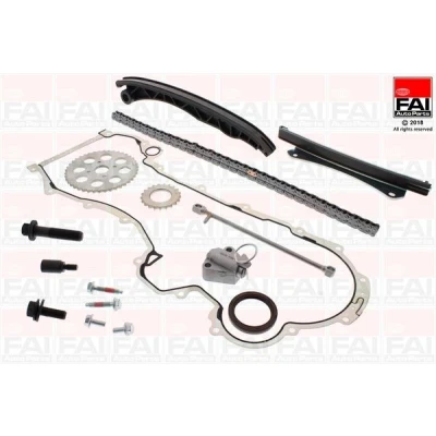 Bilde av FAI AutoParts TCK6L Registerkjedesett med tetning, tannhjul simplex, Boltkjede OPEL: Corsa D Hatchback, Combo Varebil / Stasjonsvogn, Meriva B