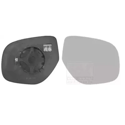 Bilde av VAN WEZEL 3274838 Speilglass høyre MITSUBISHI: OUTLANDER 3, ASX SUV, CITROËN: C4 Aircross