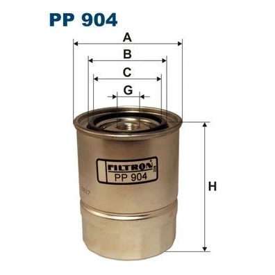 Bilde av Drivstoffilter, nissan, 16400 R0101, 16405 34W00, D9701, R8300, T6201, T9001, T9002, T9005, V0