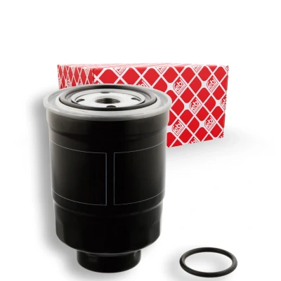 Bilde av FEBI BILSTEIN 47460 Drivstoffilter Påskruingsfilter med tetningsring MITSUBISHI: L200 III Pick up, Pajero 1, Sport 1 SUV