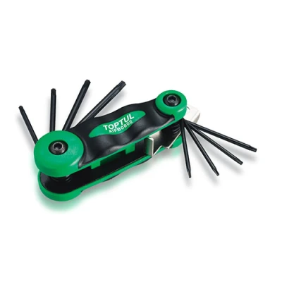 Bilde av TOPTUL AIFB0802 Vinkelskrutrekkersett T6, T9, T10, T15, T20, T25 7
