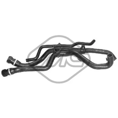 Bilde av Slange, varmeutveksler oppvarming, Utgang, renault clio ii, kangoo, kangoo express, 7700834888