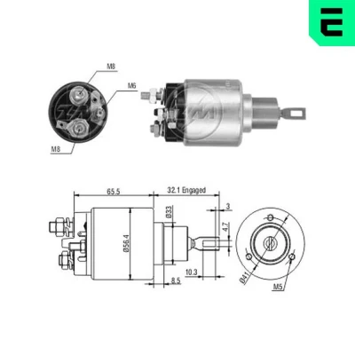Bilde av Magnetbryter, starter, ford