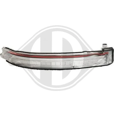 Bilde av DIEDERICHS 6046026 blinklys hvit høyre, Ytterspeil med (LED) NISSAN: X Trail