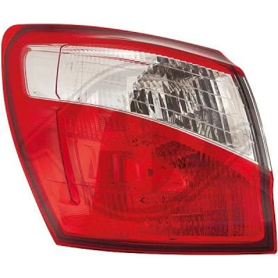 Bilde av DIEDERICHS 6045991 Baklykter venstre NISSAN: Qashqai / Qashqai+2 I