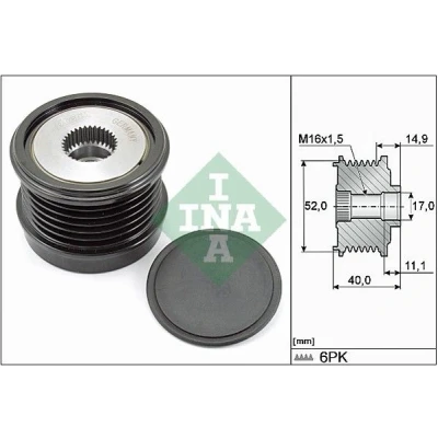 Bilde av INA 535 0293 10 Frihjul Dynamo spesialverktøy nødvendig for montering MERCEDES BENZ: E Klasse T modell, C Sedan, Sedan