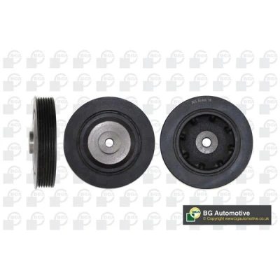 Bilde av BGA DP0205 Remskive Veivaksel 136, 132mm frakoblet FIAT: Ducato II Flatvogn lastebil/Chassis, III Minibuss, CITROËN: C5 I Stasjonsvogn, C8