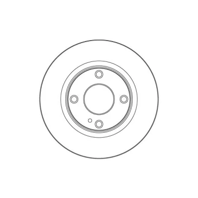 Bilde av TRW Bremseskive FORD: FIESTA 6, KA+ Hatchback 258mm 23mm 4 108mm ventilert DF6568 Bremseskiver, Skivebremser