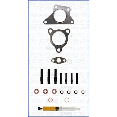 Bilde av AJUSA JTC11499 Monteringssett, lader with studs, syringe oil med tetning montageanvisning