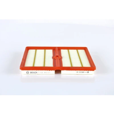 Bilde av BOSCH F 026 400 611 Luftfilter 30 218 271 Filterinnsats VOLKSWAGEN: Polo VI, Golf 7, V Hatchback, AUDI: A3 Sportback, A1 Sedan