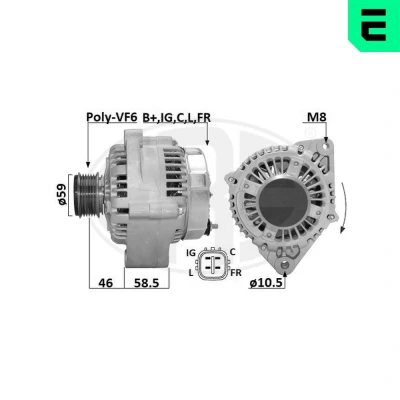 Bilde av Dynamo ERA 209660A