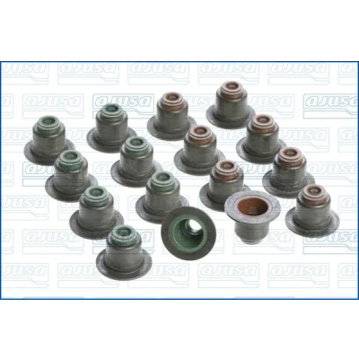 Bilde av AJUSA 57023100 Tetningssett, ventilstamme FORD: MONDEO 4 Turnier, FOCUS 3, VOLVO: V50
