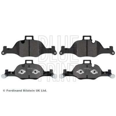 Bilde av BLUE PRINT ADB114229 Bremseklosser framaksel klargjort for slitasjeindikator med kolbleklips BMW: 5 Touring, Sedan, 7