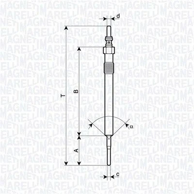 Bilde av Glødeplugg, opel,vauxhall, 12 14 098, 55570037