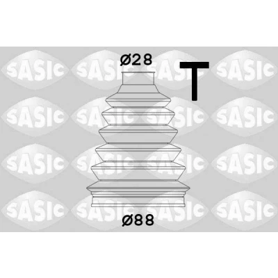 Bilde av SASIC 4003455 Drivakselmansjett hjulside Termoplast RENAULT: ESPACE 2