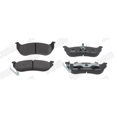 Bilde av JURID 573683J Bremseklosser ikke klargjort for slitasjeindikator med kolbleklips uten tilbehør JEEP: Cherokee III, WRANGLER 2