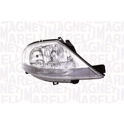 Bilde av MAGNETI MARELLI 712412121129 Frontlykter venstre H1, H7 Halogen for høyrekjøring uten lyspære, med motor høydejustering hovedlys