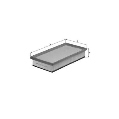 Bilde av MAHLE ORIGINAL LX 1027 Luftfilter 55,0 165 298,0 Filterinnsats ALFA ROMEO: GT, 147