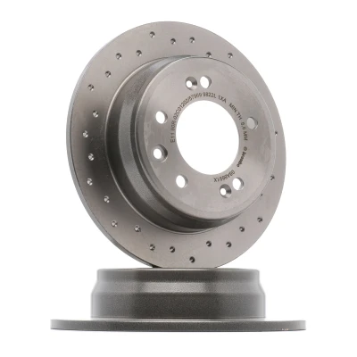 Bilde av BREMBO 08.A869.1X Bremseskiver 262 10 5 fullt ut, hullet belagt med skruer KIA: Sportage III, cee‘d I Stasjonsvogn, Hatchback, HYUNDAI: ix35