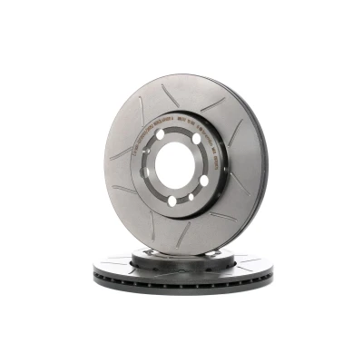 Bilde av BREMBO MAX LINE 09.7011.75 Bremseskiver 256 22 5 innvendig ventilert, med sliss belagt høy karbon skruer VOLKSWAGEN: Golf 4, Polo V Hatchback