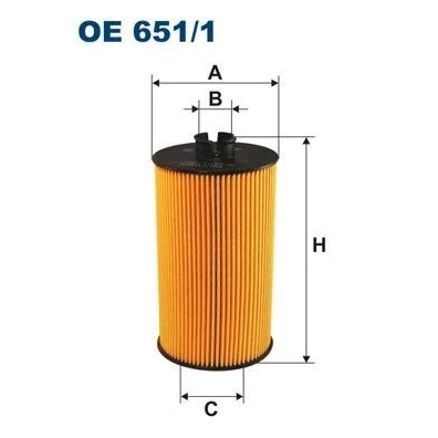 Bilde av Oljefilter, mercedes benz vario buss [b670], flak/chassi [b670, b668, b667], lok, skåp [b667, b670, b668], tipp,