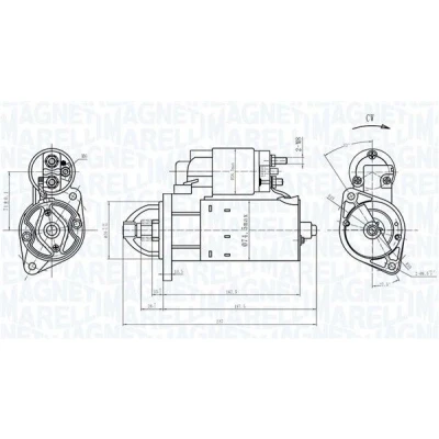 Bilde av Starter MAGNETI MARELLI 063721172010