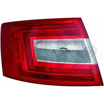 Bilde av DIEDERICHS 7832091 Baklykter venstre H21W, PY21W, P21W, W5W