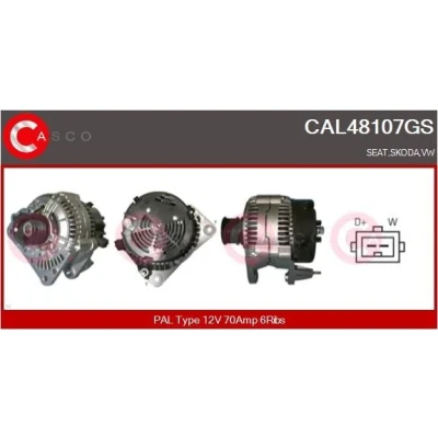 Bilde av CASCO CAL35263AS Dynamo 12V 90A