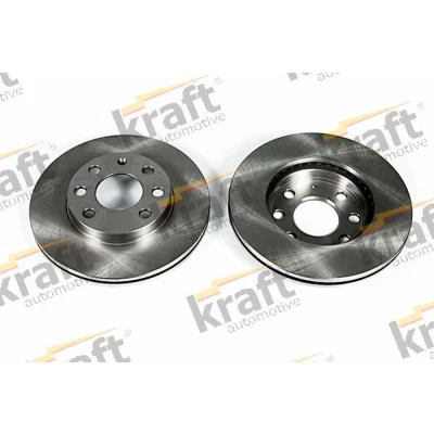 Bilde av KRAFT 6041560 Bremseskiver 236, 236,0 20,0 4 ventilert OPEL: Vectra A Sedan, Corsa B Hatchback, Ascona C DAEWOO: Lanos Sedan