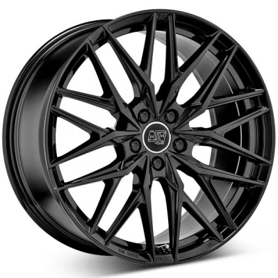 Bilde av MSW 50 Gloss Black 8.5x21 5/114.3 ET40 B73.1