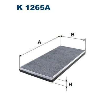 Bilde av FILTRON K 1265A Kupéfilter Karbonfilter 538 256 30 BMW: X5, LAND ROVER: Range Rover 3, 4